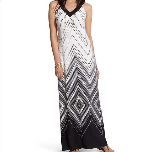Chico's Dresses & Skirts - Chico’s NWT Black and White Maxi Dress